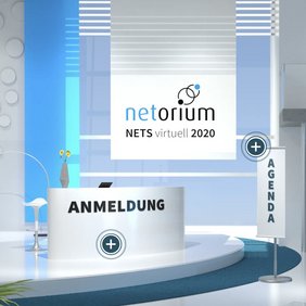 Netorium - Digitale Lobby für Symposium