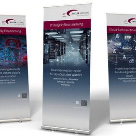 Miller Leasing - Roll-up Banner