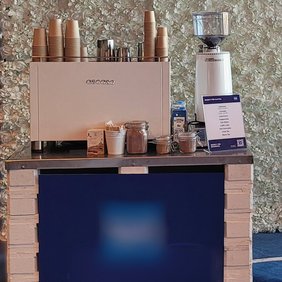 Intl. Finanzdienstleister - Coffee-Bar als Messestand 
